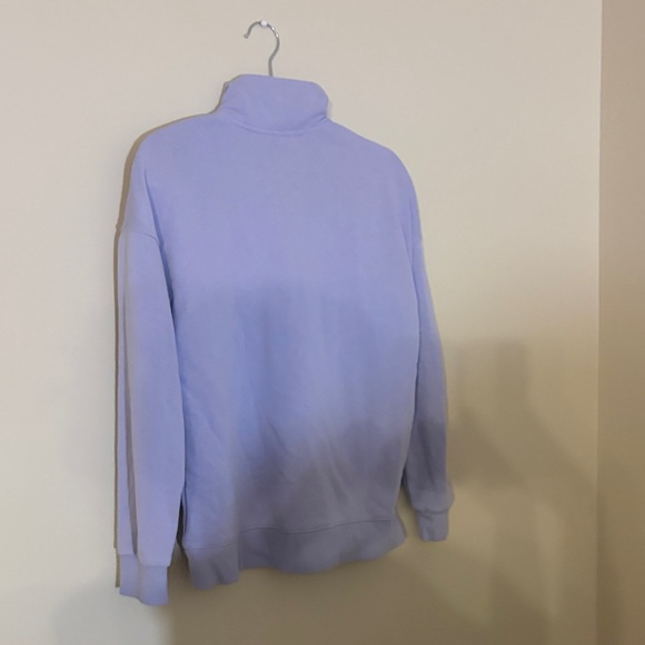 Lavender Half-Zip Pullover Sweatshirt - Picture 5 of 6